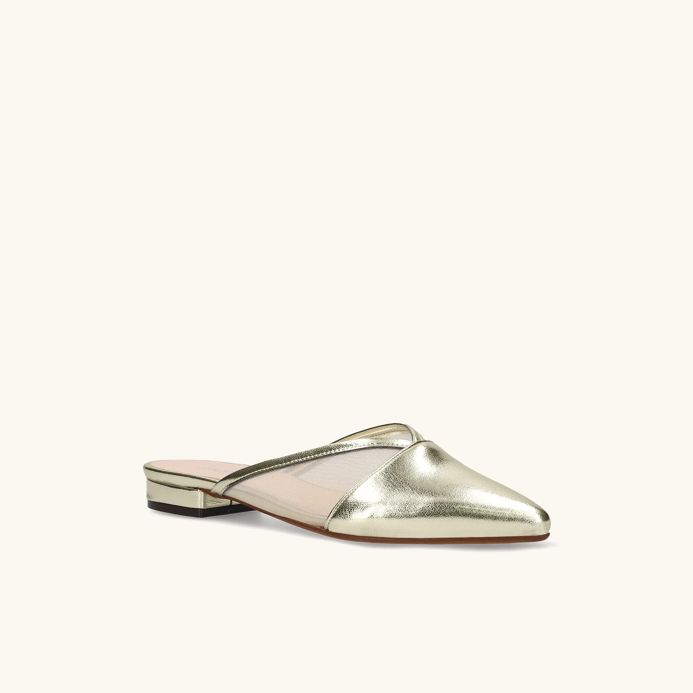 20% OFF: 2022SS: T-Strap Pointed Flat Sandals (m17001) Black
