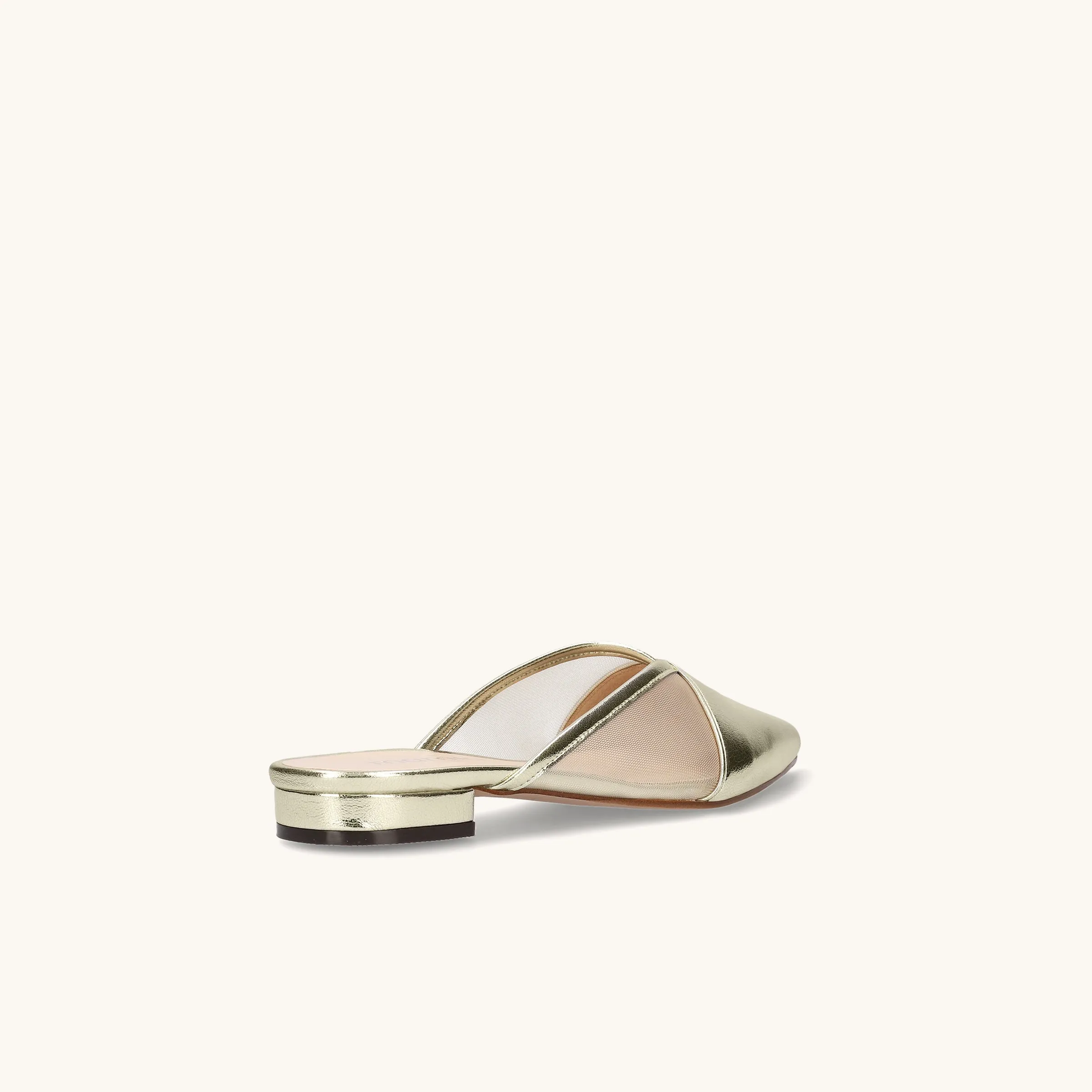 20% OFF: 2022SS: T-Strap Pointed Flat Sandals (m17001) Black