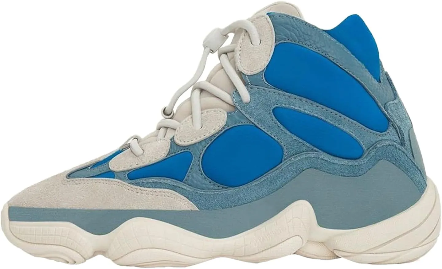adidas Mens Yeezy 500 High Sneakers Shoes Casual - Blue