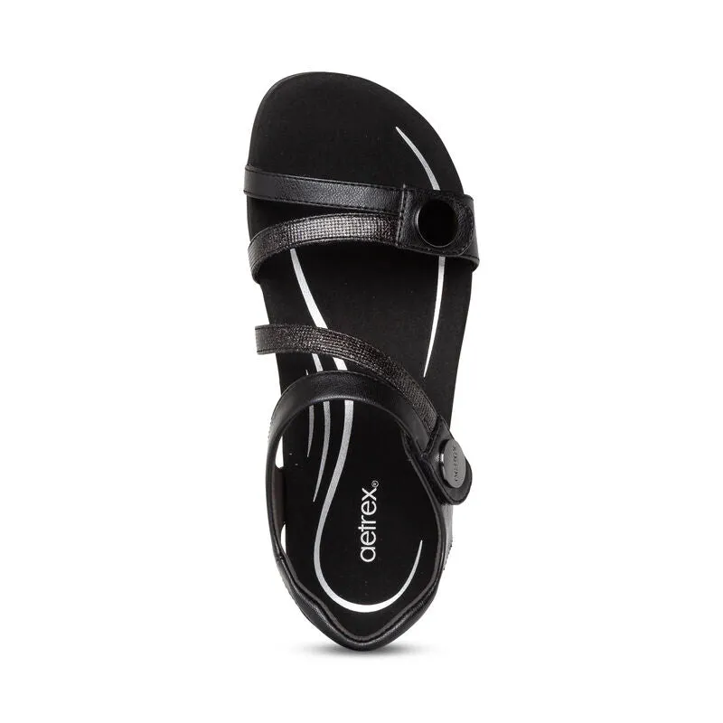 Aetrex Women's Jess Black