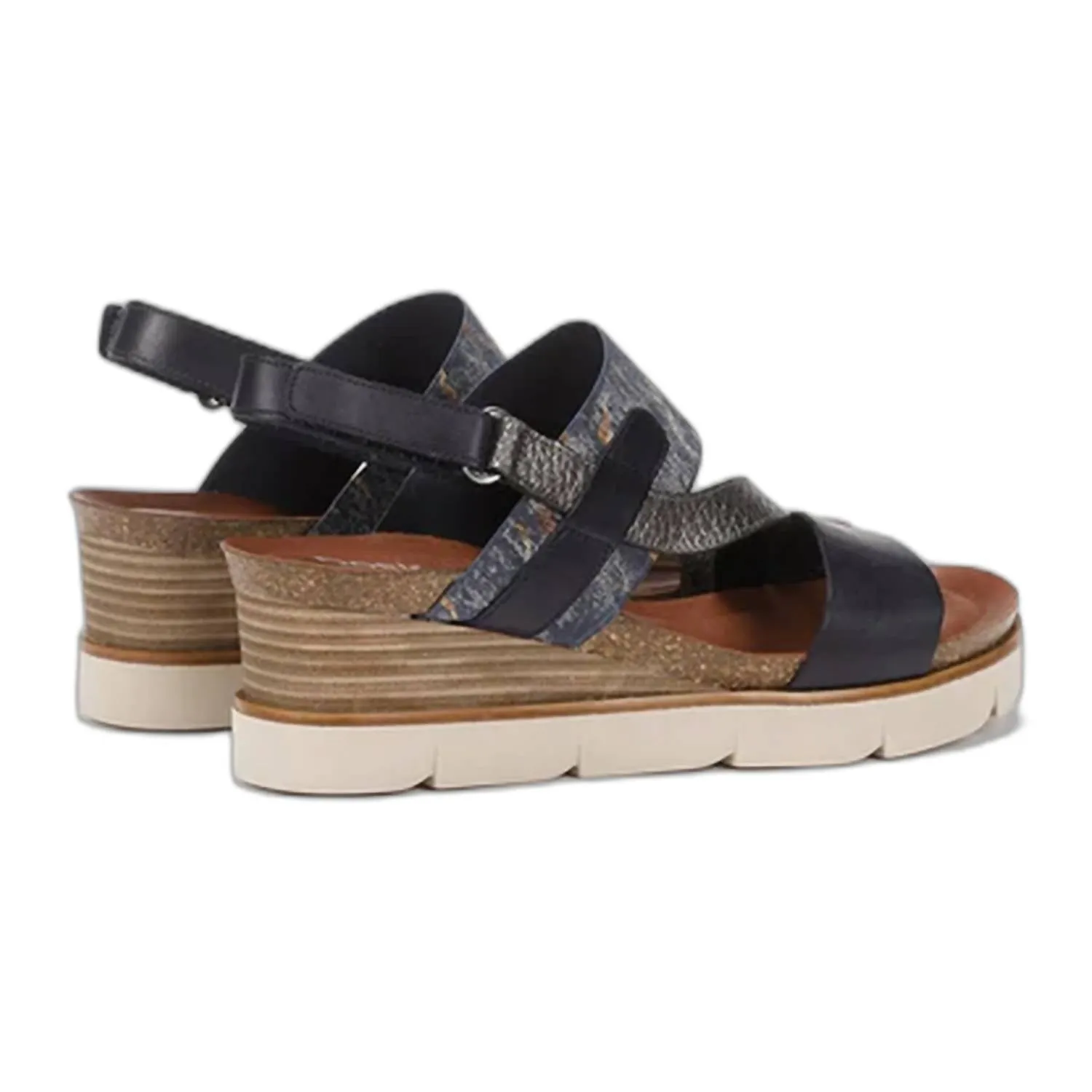 Agnes D8786 Sandal In Marino/marino/acero