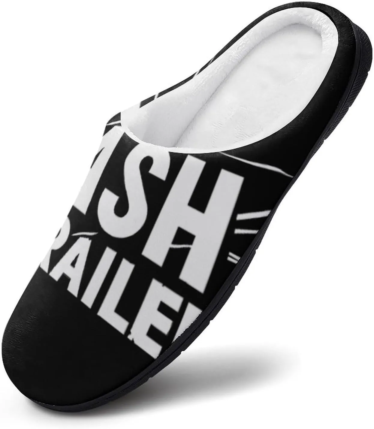 All Trash No Trailer Warm House Slippers For Women Indoor Outdoor Casual Non-Slip Bedroom Shoes