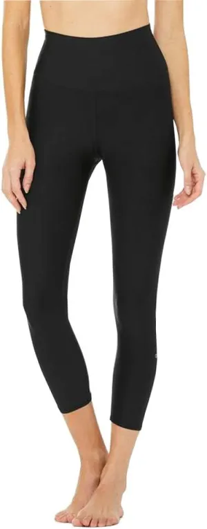 Alo High-Waist Airlift Capri Black SM
