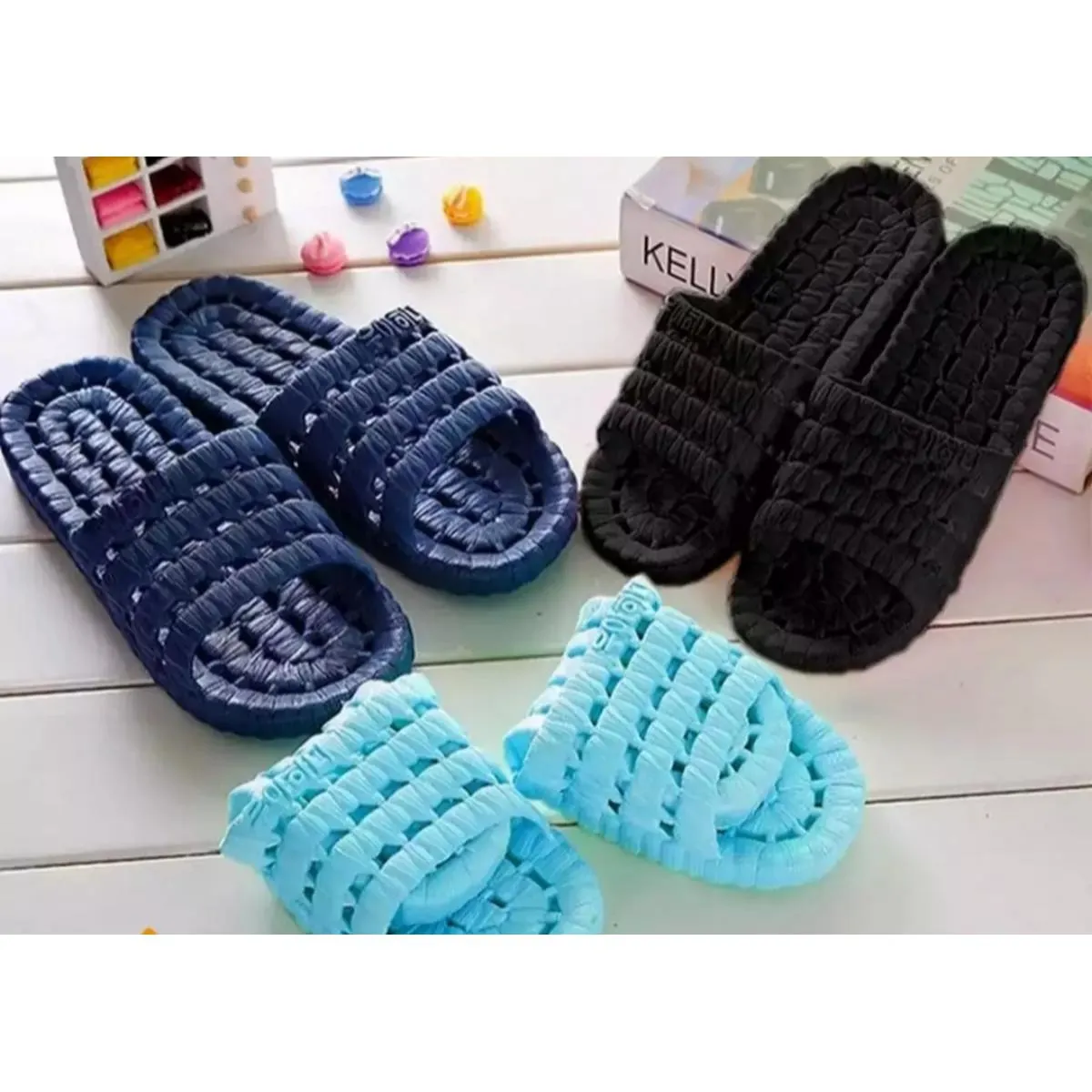 Anti slip bathrooms and casualware slipper