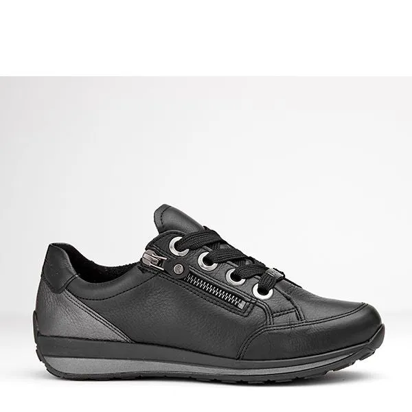Ara Osaka Black Calf 12-44587-66