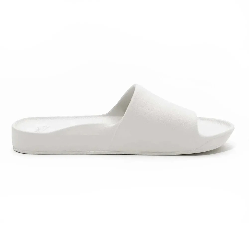 Arch Support Slides in White