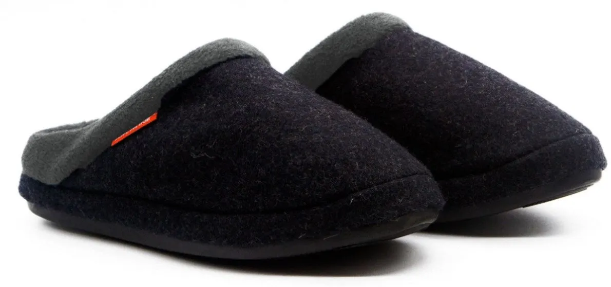 ARCHLINE Orthotic Slippers Slip On Arch Scuffs Orthopedic Moccasins - Charcoal Marle - EUR 38 V563-ARCHLINE-SLIPON-CHMARL-38