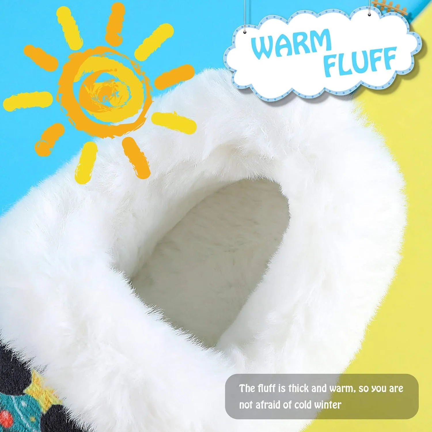ASHION Toddler Baby Boys Girls Slippers Little Kids Socks House Bedroom Shoes