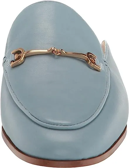 Aspen On Edelman Chain Linnie Sam Slip Price drop Almond Remote-controlled Flat Mules Sky Embellished Toe