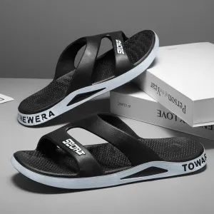 Beach Anti slip soft bottom slippers