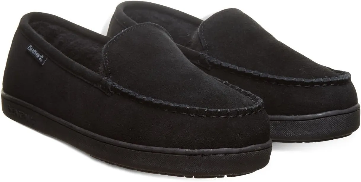BEARPAW Men's Brian Slipper | Men's Slipper | Men's Shoe | Comfortable & Lightweight