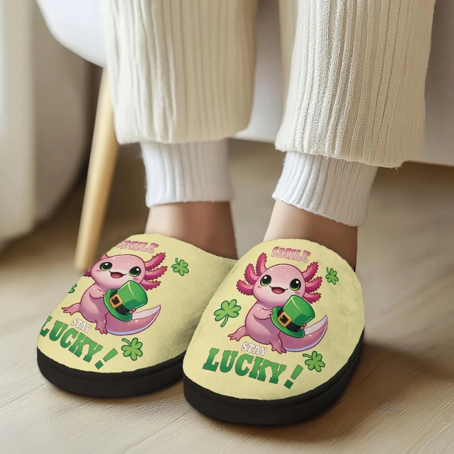 Bedroom Slippers for Adults Women House Slippers for Men