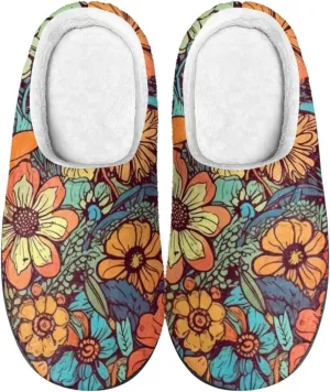Bedroom Slippers for Adults Women House Slippers for Men