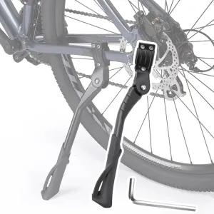 Bike Kickstand for Cervelo P5X, Aluminum Adjustable Kickstand Foot Side Stand Suppor Rear Side Bicycle Stand with Non-Slip Rubber Foot,A