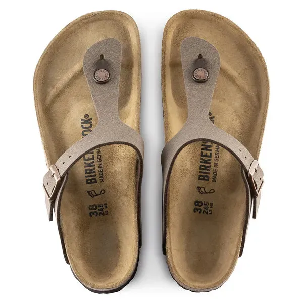 BIRKENSTOCK - GIZEH TOE-POST MULE - BROWN