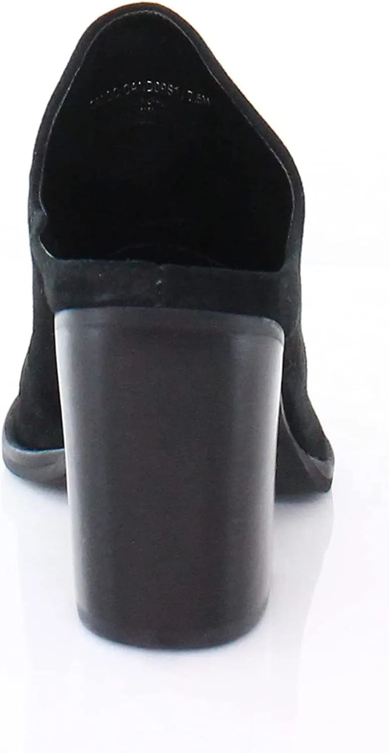 Black Toe Heel Pointed Block Slip On Fashion Candoo Suede Mules Outstanding Steve Madden Express shipping
