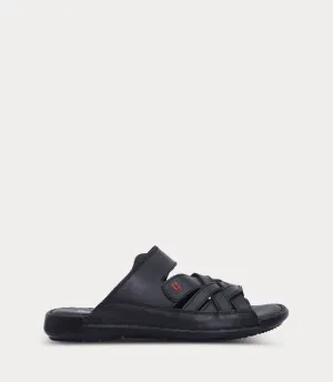 BM6867-BLACK-Men Slipper