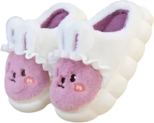 Bunny Slippers for Women Cute comfortable Animal Rabbit Slippers Plush Warm Winter Cotton slipper Indoor Home slippers