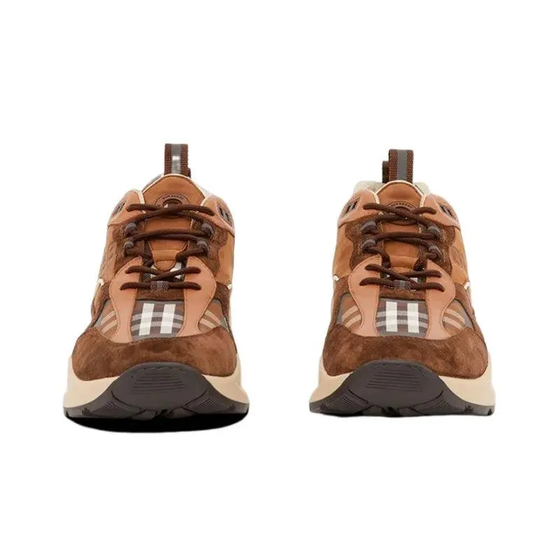 Burberry Sean Sneaker 'Check Dark Birch Brown'
