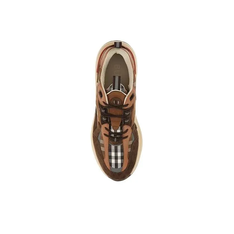 Burberry Sean Sneaker 'Check Dark Birch Brown'