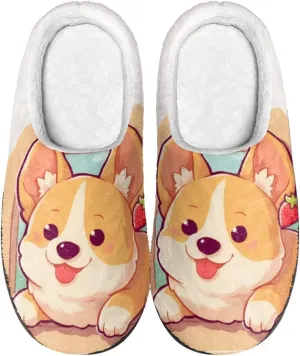 Butterfly Soft House Shoes for Ladies, Tulip Sunflower Cozy Winter Fuzzy Women Slippers