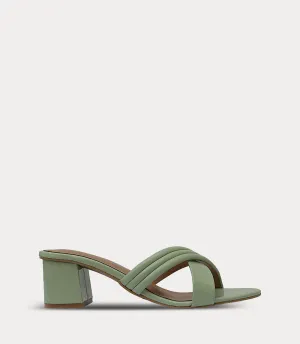 BW10374-MINT-Women Slipper Heel