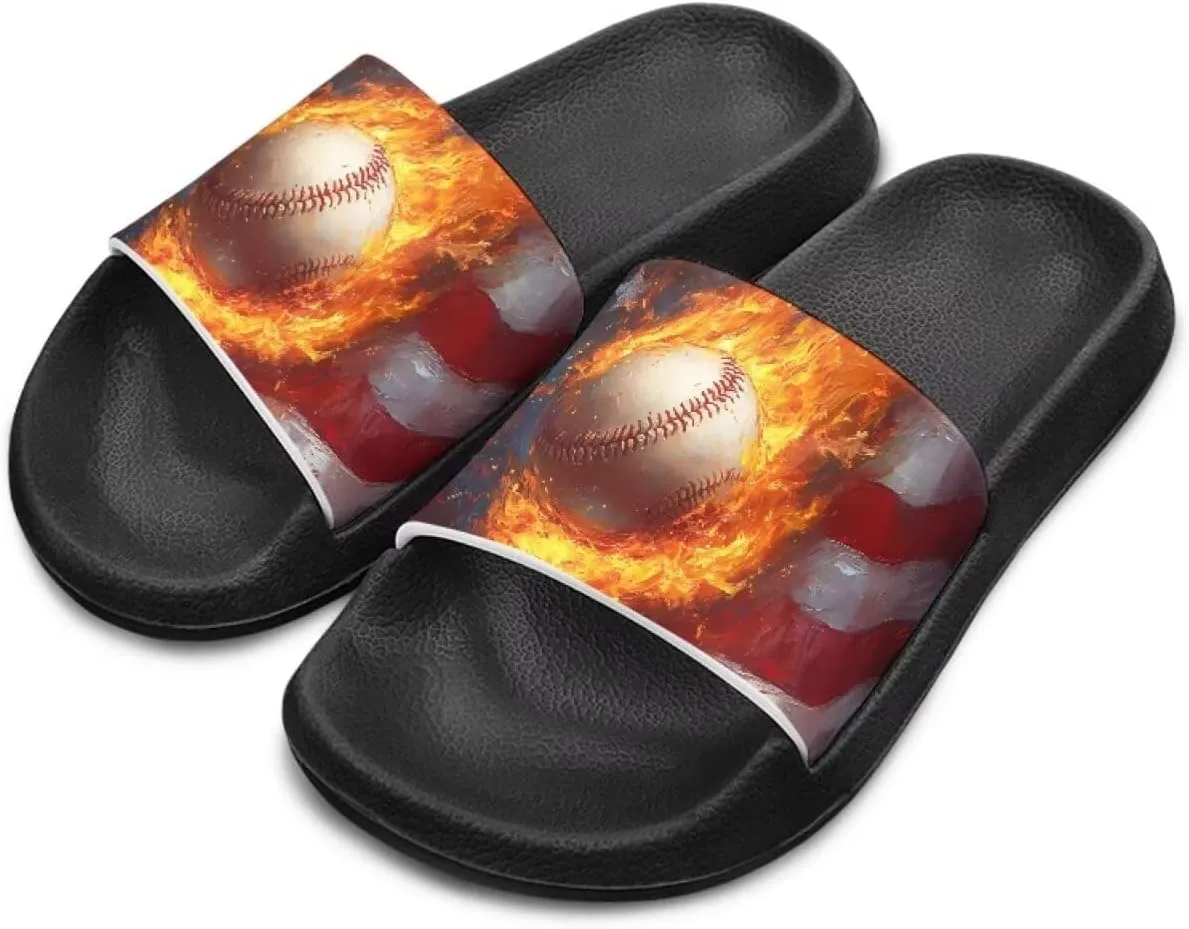Children Slide Sandals Soft Anti-Skid Sandal Comfort Lightweight Slip On Summer Slippers for Beach Pool