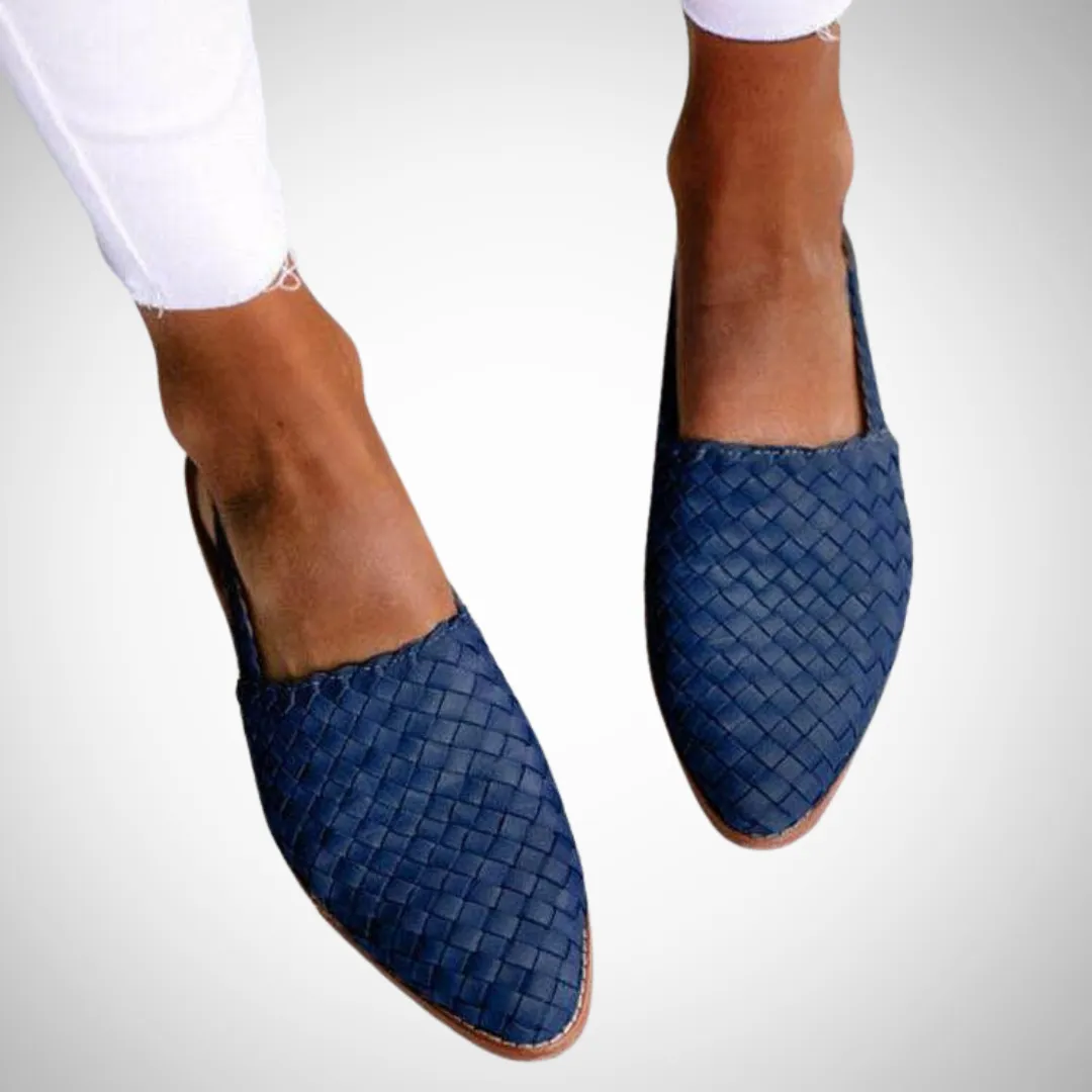 Chloe Woven Slip-On Flats