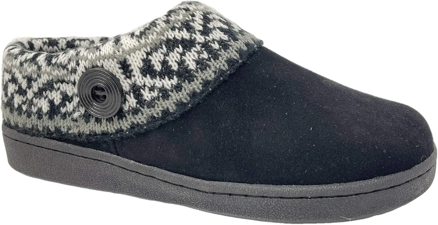 Clarks Angelina Women's Knitted Collar Clog Slipper
