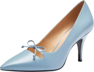 Coach Women's Runway Pump Ballet Flat, Charcoal/Black, 9