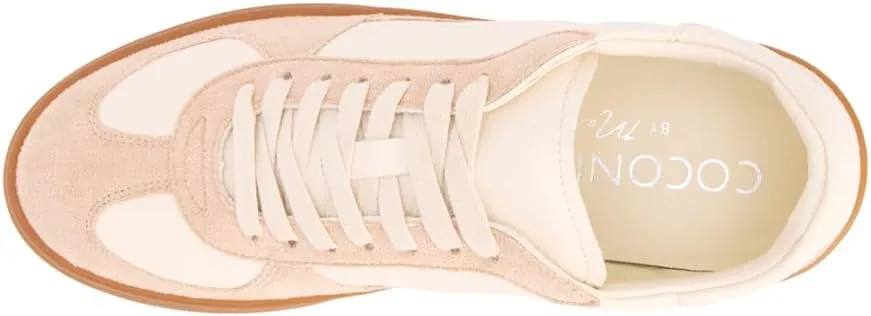 Coconuts by Matisse Womens Dana Lace Up Sneakers Shoes Casual - Beige