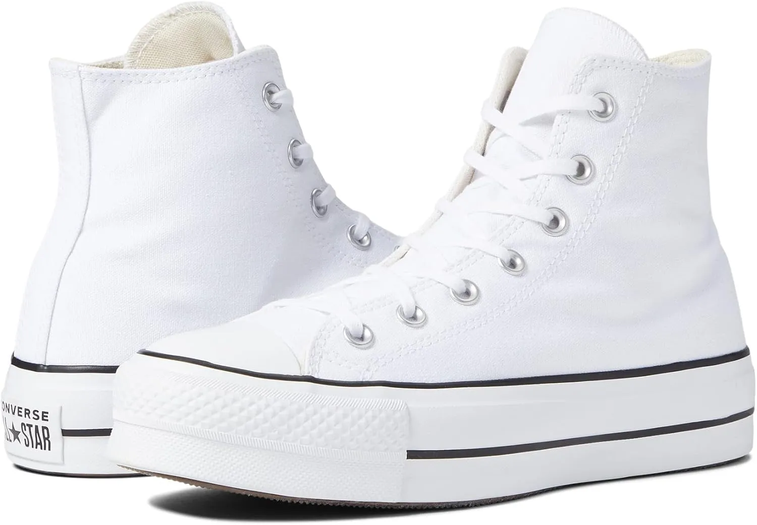 Converse Chuck Taylor All Star High-Top Platform Sneaker Optical White 5.5 B (M)