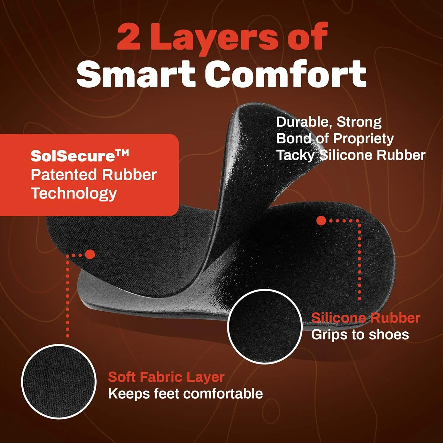 Cotton Flat Shoe Insert for Sandals & Sockless Shoes, Comfortable Shoe Insoles with Sweat-Absorbent Natural Fiber & Non-Slip Silicone Grip, Narrow-Cut Shoe Inserts for Women, Black, Size 38 - SoxsolS