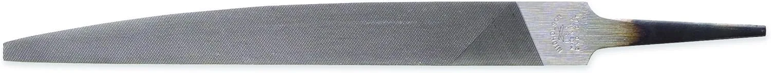 Crescent Nicholson 06992N 10" Knife Double/Single Cut Bastard File with Safe Back