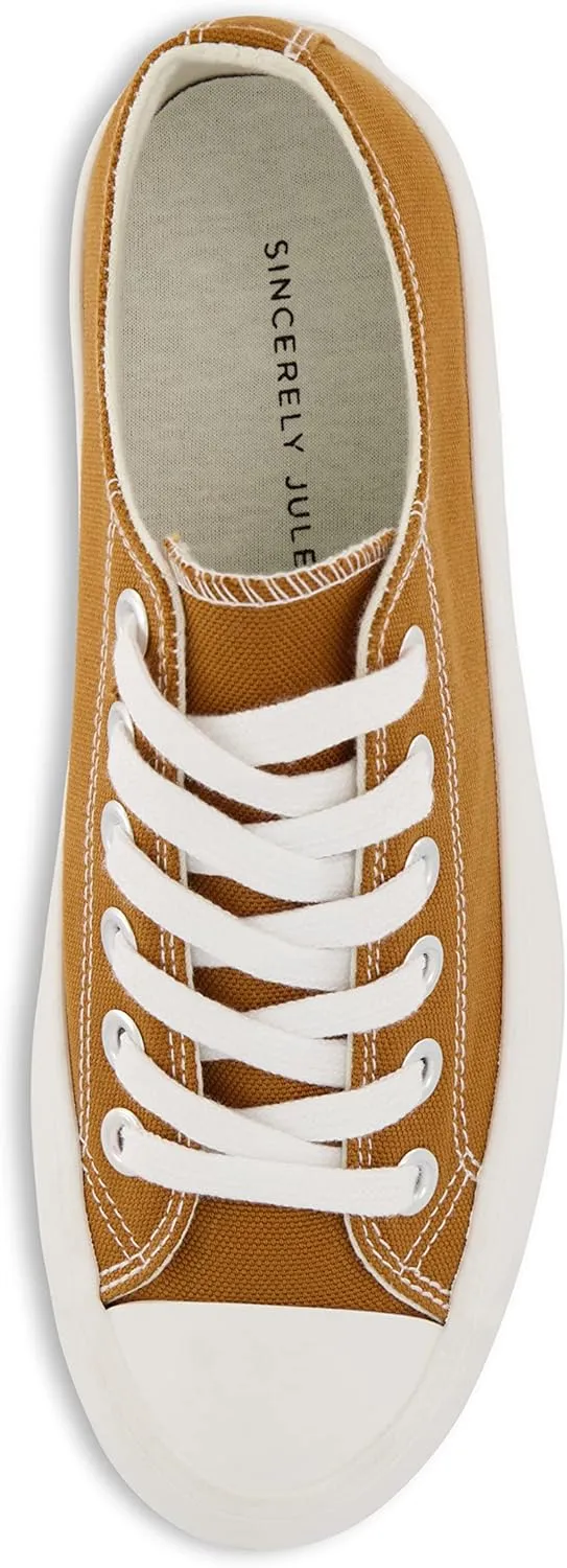 CUSHIONAIRE Women's Vasco Low top Canvas Sneaker  Memory Foam