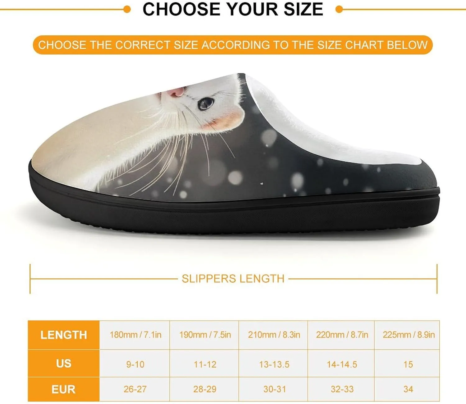 Cute Weasel Hunting Slippers Non-slip House Slippers Home Shoes Indoor Outdoor Slippers For Girls Boys
