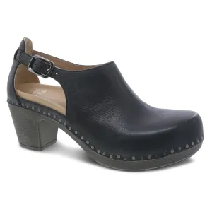 Dansko Women's Sassy Milled Burnished Black