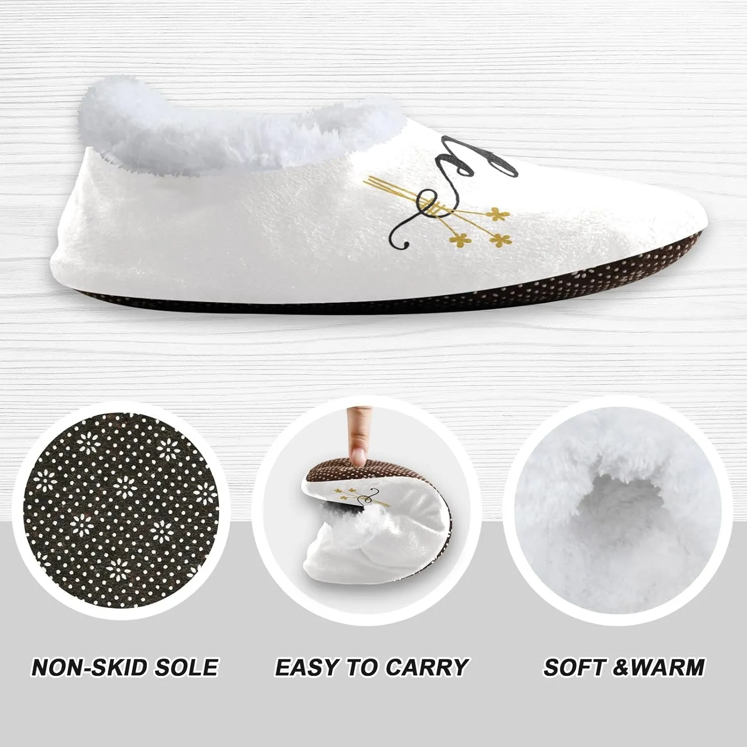 DOMIKING Groom Wedding Bride Slippers Bridesmaid Bridal Bed Slippers for Unisex Women Men M