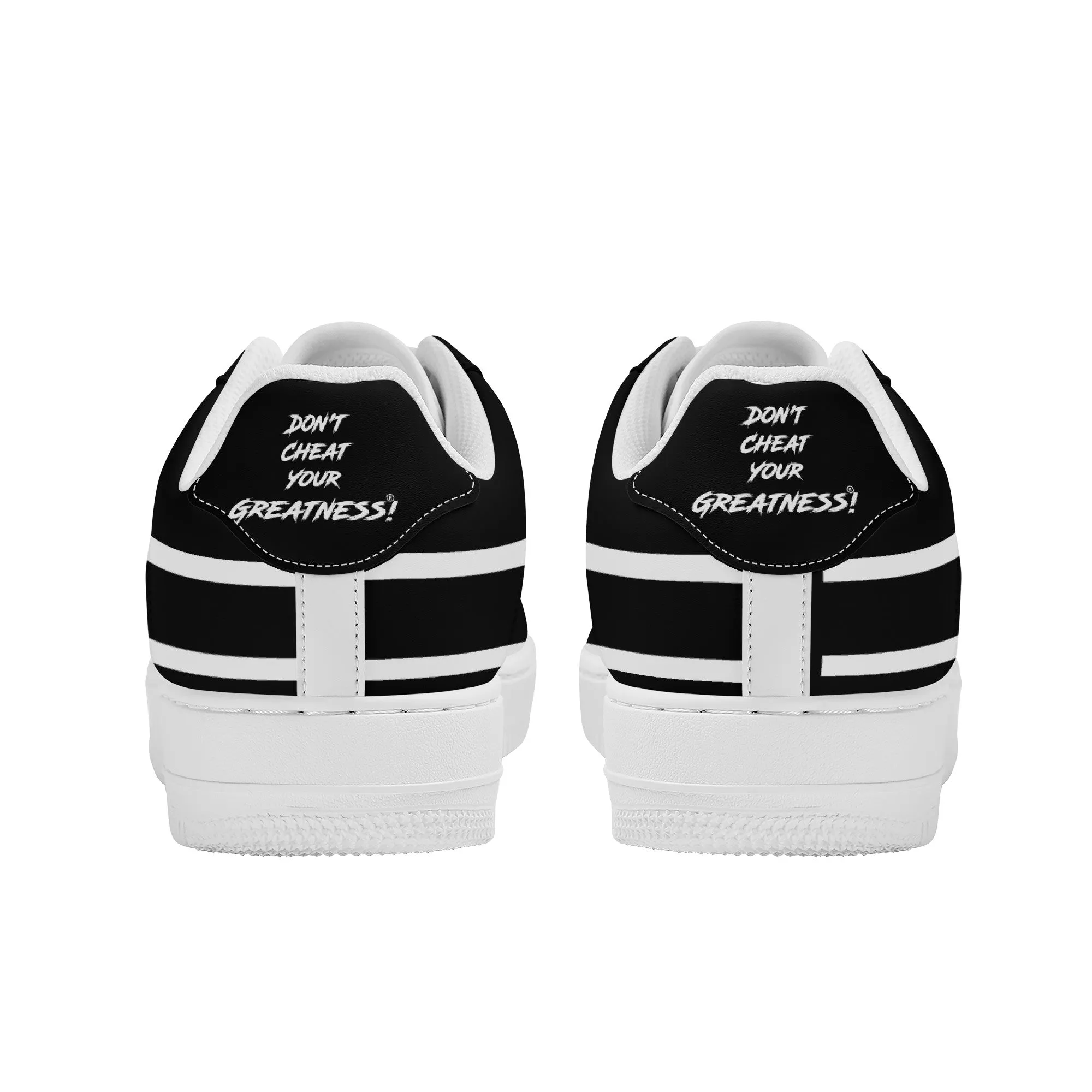 Don't Cheat Your Greatness, Low Top Unisex Sneaker