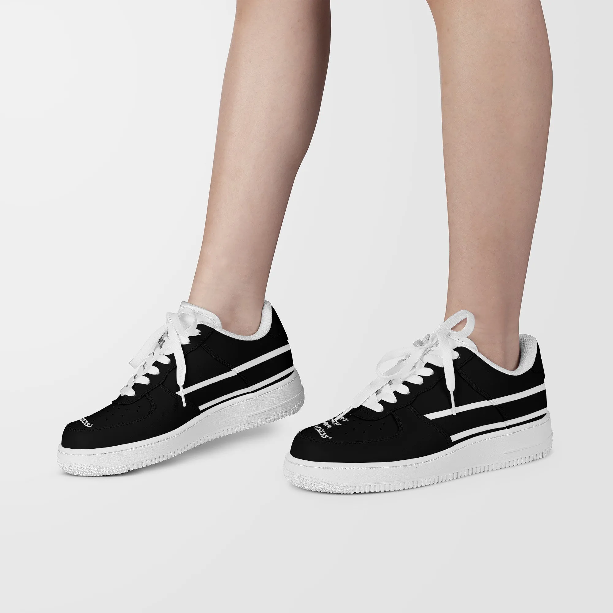 Don't Cheat Your Greatness, Low Top Unisex Sneaker