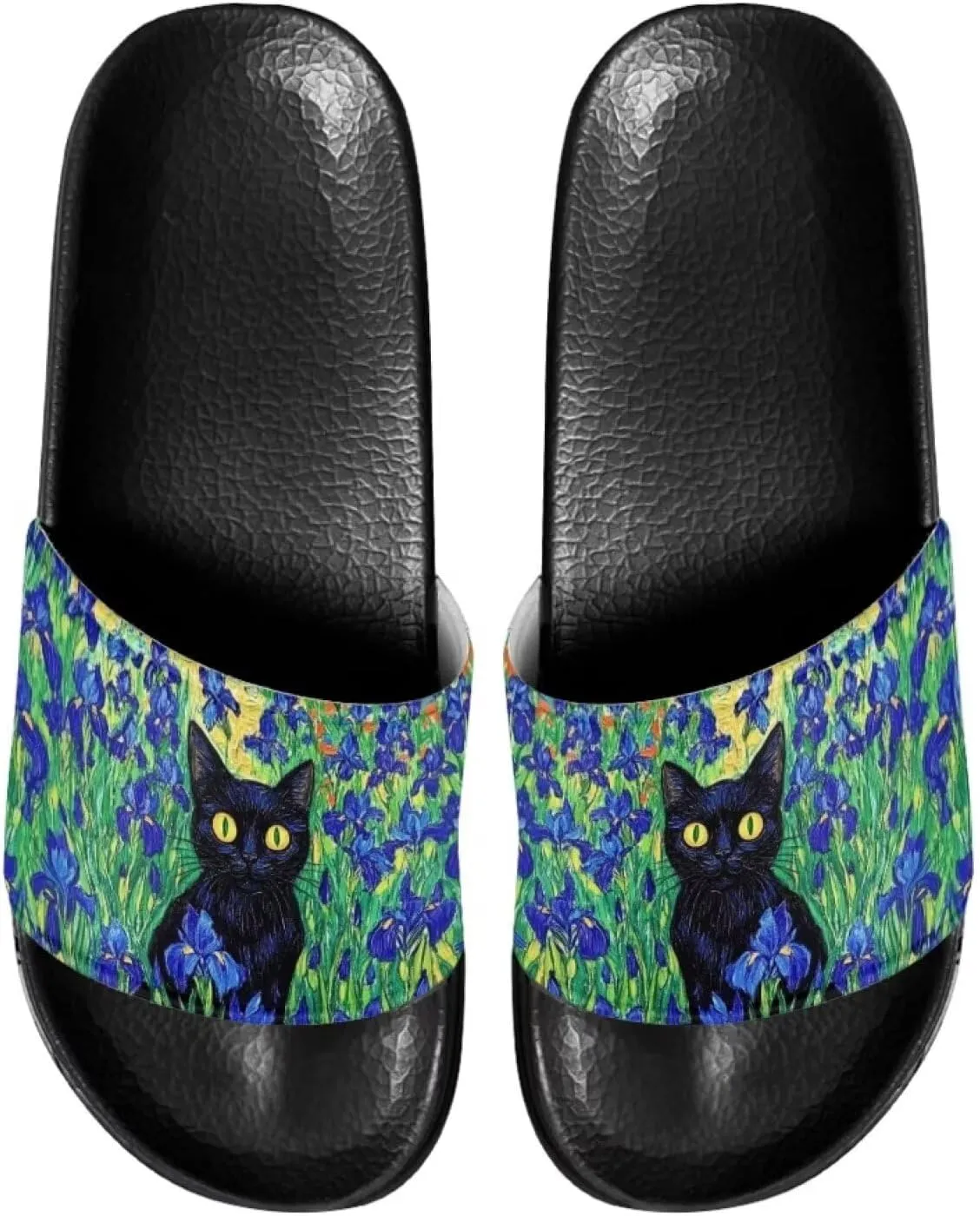 Doojoayie Open Toe Slippers for Women Non Slip Bath Slippers Casual Everyday Shoes