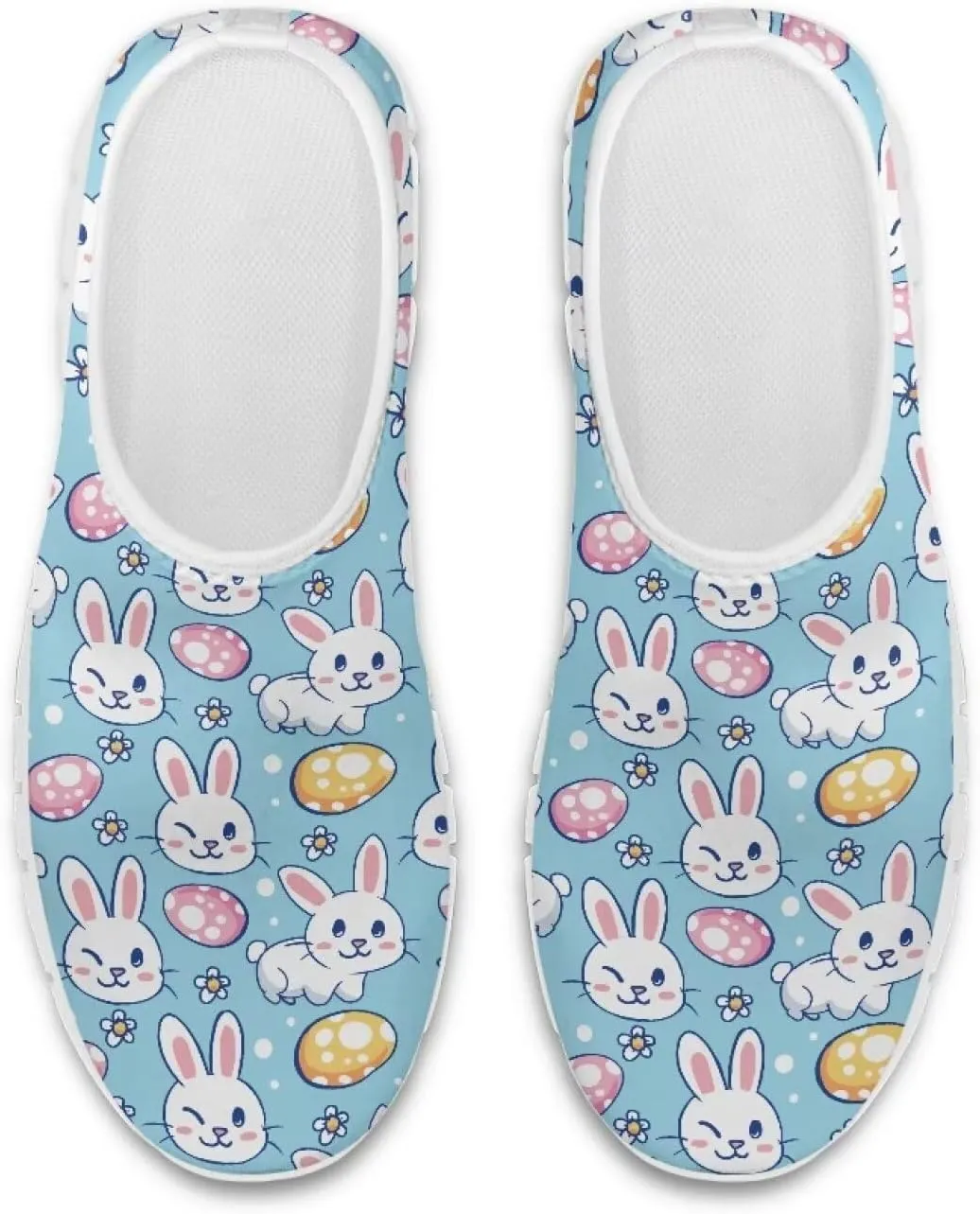 Doojoayie Shoes for Women Slip On Sneakers Novelty Holiday Couple Shoes Flat