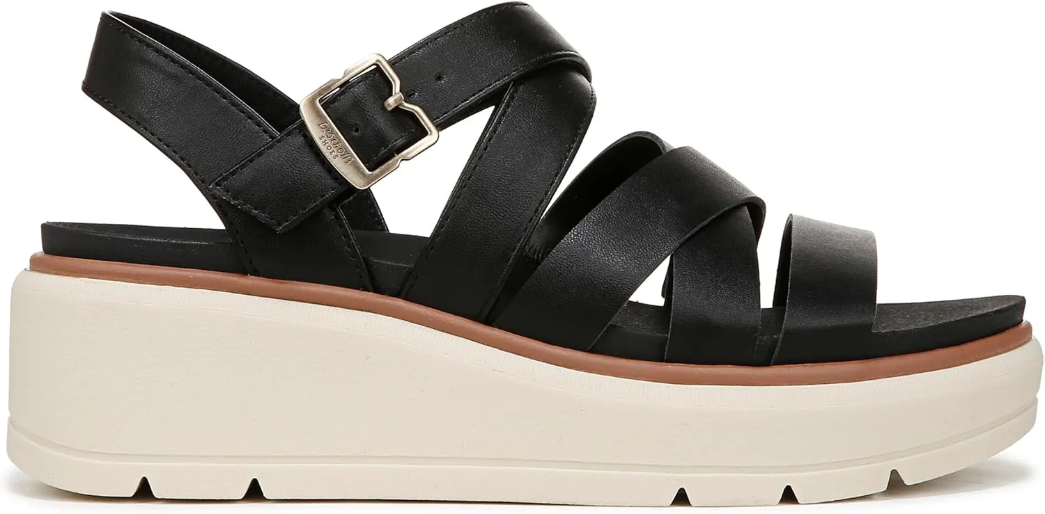 Dr. Scholl's Shoes Women's Nice Day Max Sun Wedge Sandal