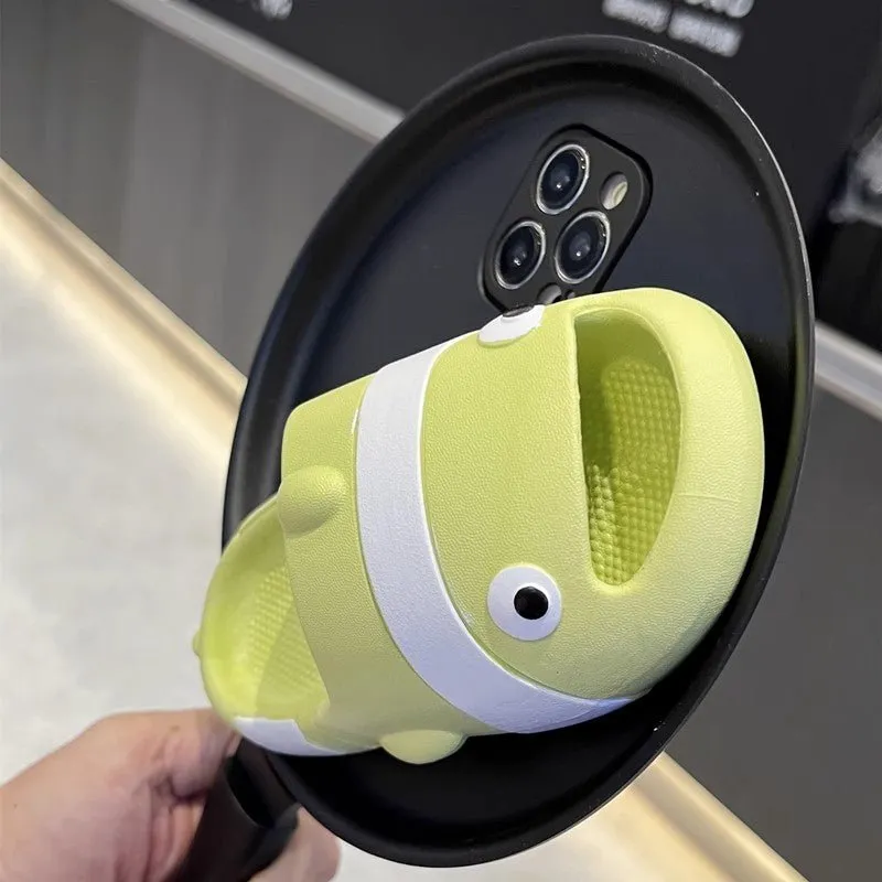 Fish Slipper Frying Pan - Oversized Case for iPhone 14/13/12 & More