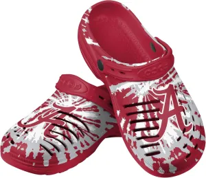 FOCO Men's NCAA College Team Logo Garden Water Sandals Shoes Slipper Clogs with Stap