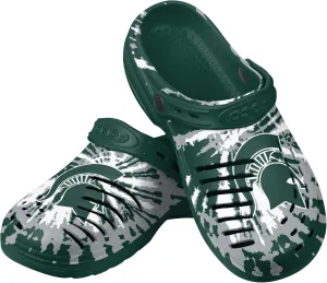 FOCO Men's NCAA College Team Logo Garden Water Sandals Shoes Slipper Clogs with Stap