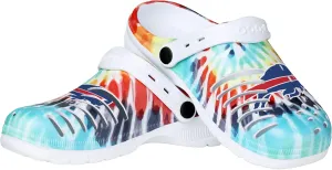 FOCO Women's NFL Team Logo Tie-dye Garden Water Sandals Shoes Slipper Clogs with Strap
