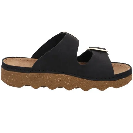 'Foggia-D' women's home slipper - Black