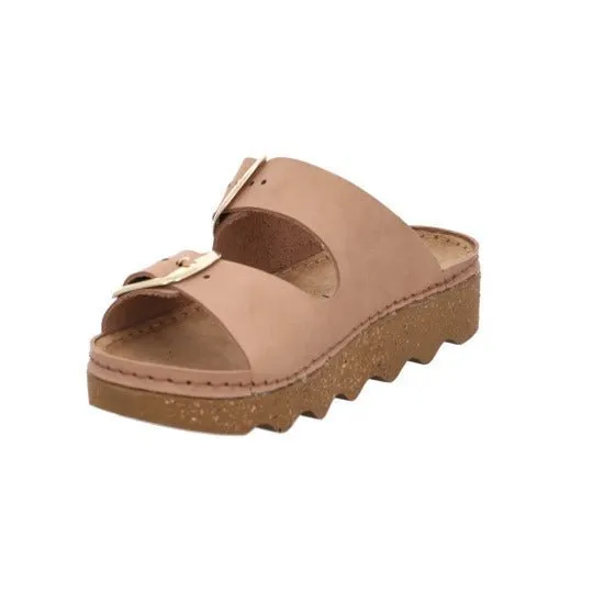'Foggia-D' women's home slipper - Brown