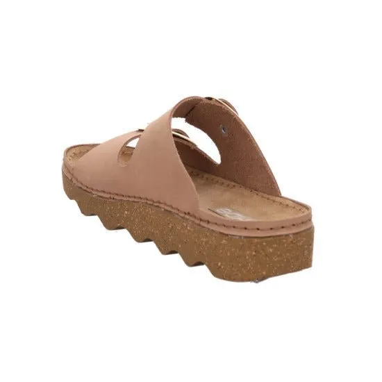 'Foggia-D' women's home slipper - Brown